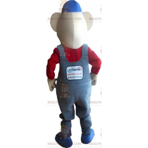 BIGGYMONKEY™ Costume da mascotte orso di peluche -