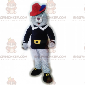 Kostium maskotki Szary Kot w Butach BIGGYMONKEY™ -