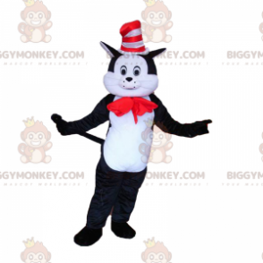 Hatt Katt BIGGYMONKEY™ Maskotdräkt - Dr Seuss - BiggyMonkey