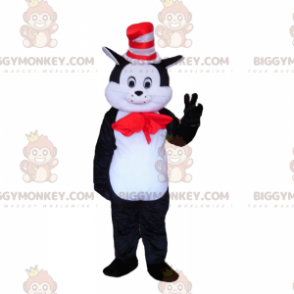 Kostium maskotka Hat Cat BIGGYMONKEY™ — Dr. Seuss -