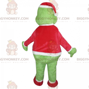 Disfraz de mascota Grinch BIGGYMONKEY™ Traje navideño -