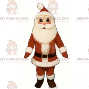 BIGGYMONKEY™ Costume da Babbo Natale per mascotte -