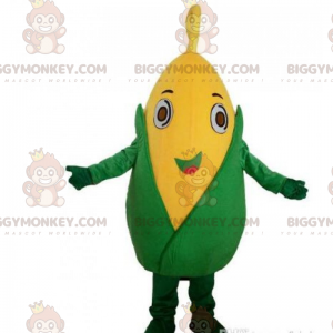 Disfraz de mascota Corn BIGGYMONKEY™ Epi con ojos grandes -