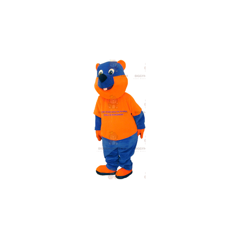 Costume de mascotte BIGGYMONKEY™ goute de sang souriante -