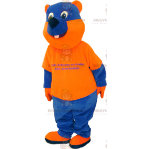 Costume de mascotte BIGGYMONKEY™ goute de sang souriante -