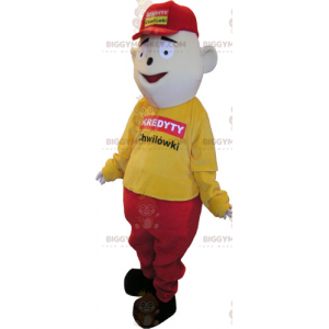 Costume da mascotte BIGGYMONKEY™ da uomo con cappuccio -