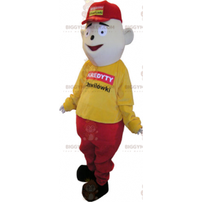 Mens BIGGYMONKEY™ Mascot Costume with Cap - Biggymonkey.com