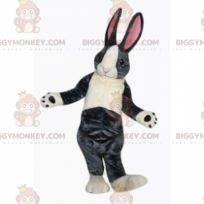 BIGGYMONKEY™ konijn mascotte kostuum met lange oren -