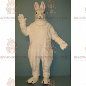 BIGGYMONKEY™ Costume da mascotte di coniglio bianco con