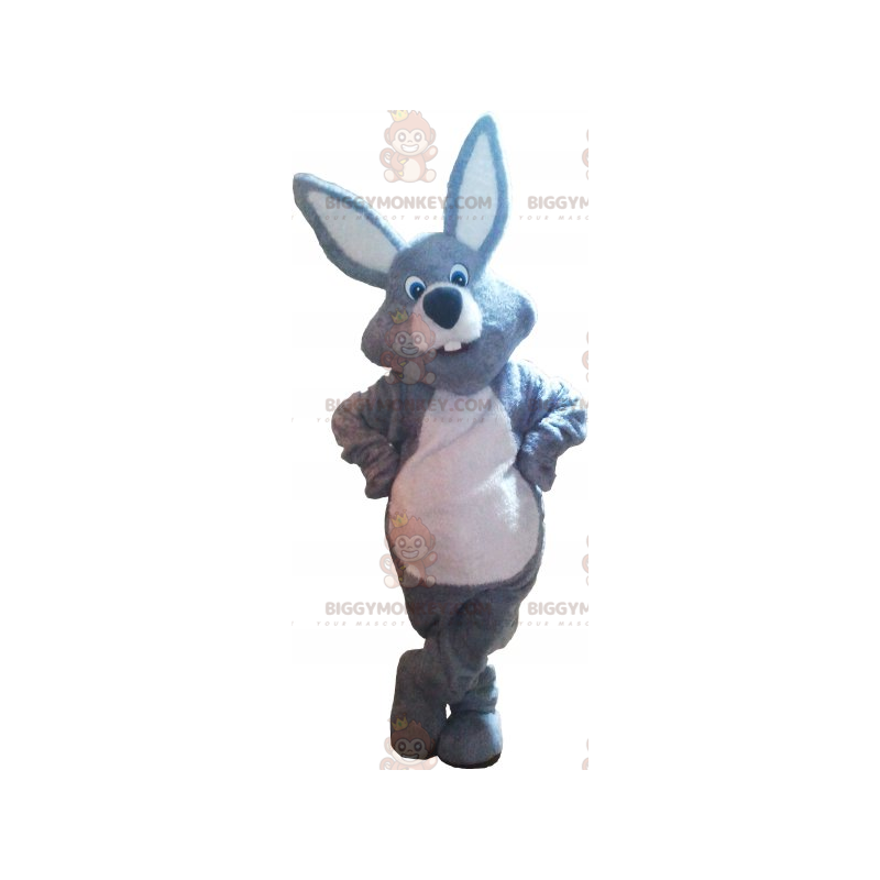 BIGGYMONKEY™ Gray Rabbit Mascot Costume - Biggymonkey.com