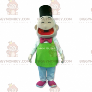 Fantasia de mascote de boneco de neve japonês BIGGYMONKEY™ –