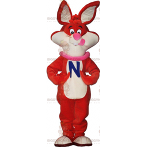Kostým maskota Orange Bunny BIGGYMONKEY™ – Biggymonkey.com