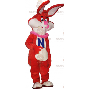 Orange Bunny BIGGYMONKEY™ maskotdräkt - BiggyMonkey maskot