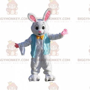 BIGGYMONKEY™ Costume da mascotte coniglietto con orecchie rosa