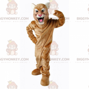 BIGGYMONKEY™ Costume da mascotte leonessa arrabbiata -