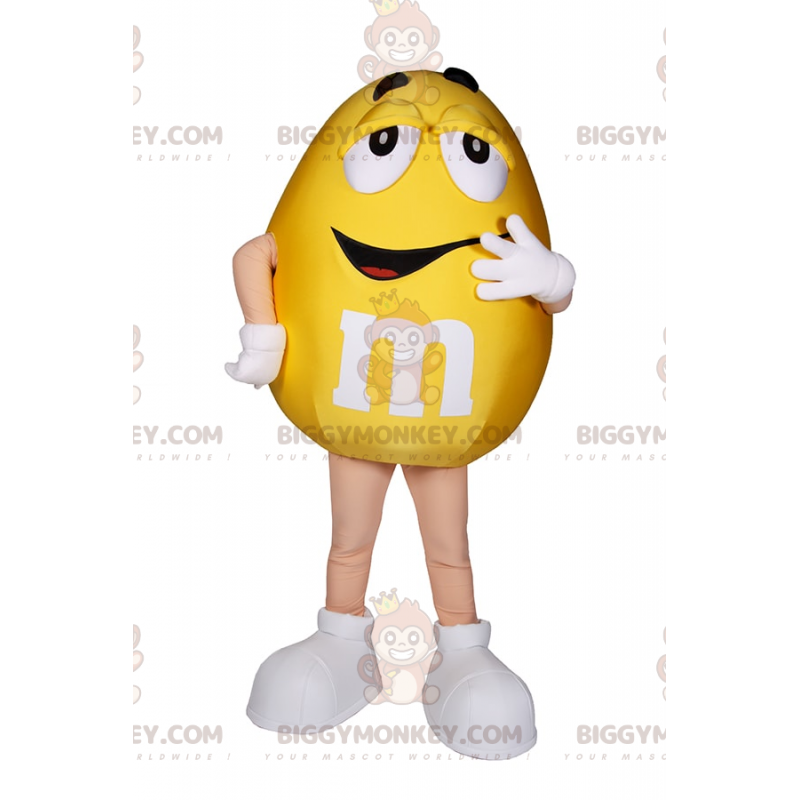 Στολή BIGGYMONKEY™ M&Ms Yellow Mascot - Biggymonkey.com