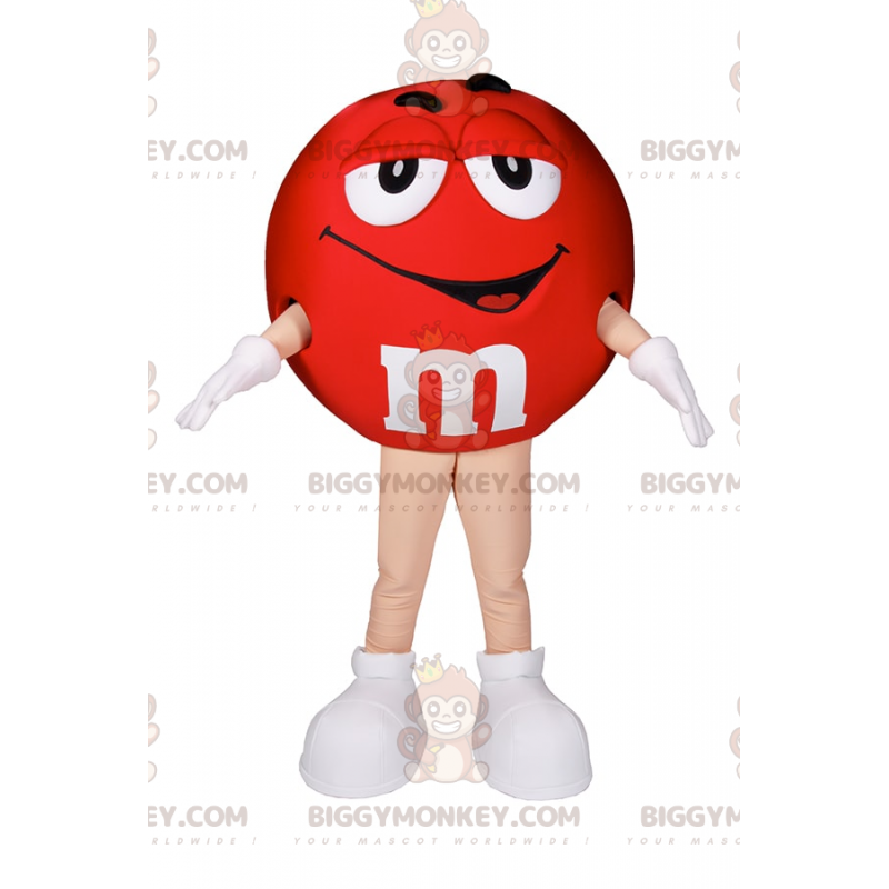 BIGGYMONKEY™ M&Ms rood mascottekostuum - Biggymonkey.com