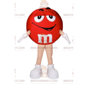 BIGGYMONKEY™ M&Ms rood mascottekostuum - Biggymonkey.com