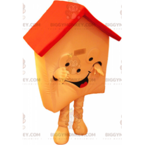 Orange House BIGGYMONKEY™ Maskotdräkt - BiggyMonkey maskot