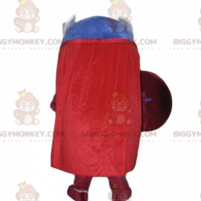 BIGGYMONKEY™ Minion-Maskottchen-Kostüm – Captain America -