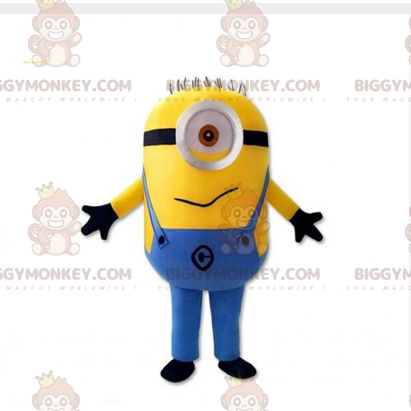 BIGGYMONKEY™ Costume da mascotte Minion - Carl - Biggymonkey.com