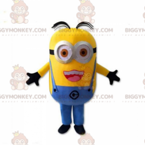 BIGGYMONKEY™ Minion-mascottekostuum - Dave (grote glimlach) -