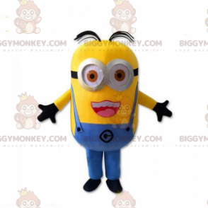 BIGGYMONKEY™ Minion-Maskottchen-Kostüm – Dave (Big Smile) -