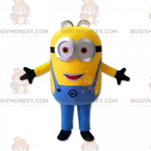 Costume de mascotte BIGGYMONKEY™ Minion - Dave (Sourire timide)