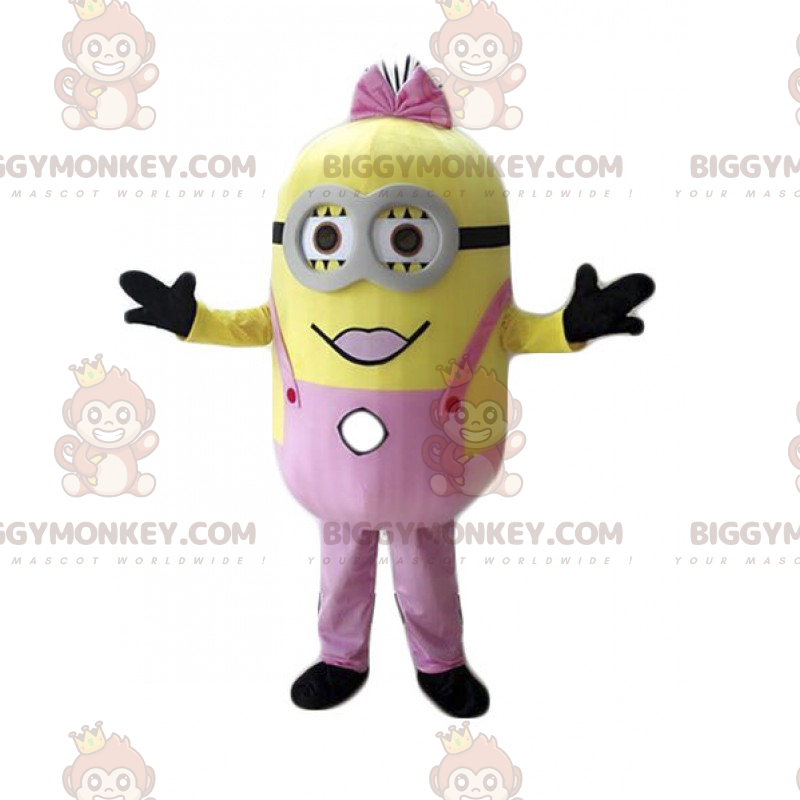 BIGGYMONKEY™ Minion maskotkostume - pige - Biggymonkey.com