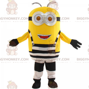 Traje de mascote de servo BIGGYMONKEY™ com roupa de prisioneiro