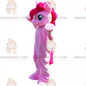 optocht Mount Bank dwaas BIGGYMONKEY™ My Little Pony roze mascottekostuum Besnoeiing L (175-180 cm)