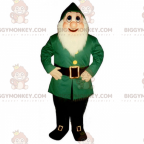 BIGGYMONKEY™ Costume mascotte da gnomo da giardino -