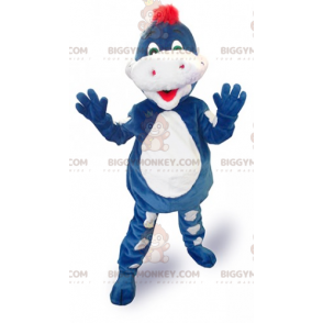 Traje de mascote Danone Blue Dragon BIGGYMONKEY™ - Traje de
