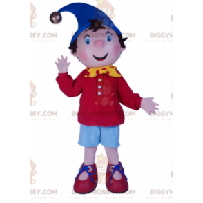 BIGGYMONKEY™ Noddy-Maskottchen-Kostüm - Biggymonkey.com