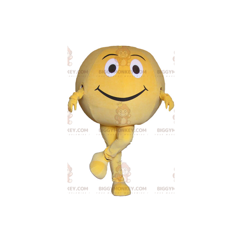 Traje de mascote de toranja BIGGYMONKEY™ com sorriso –