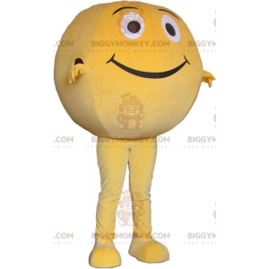 Costume de mascotte BIGGYMONKEY™ pamplemousse avec sourire -