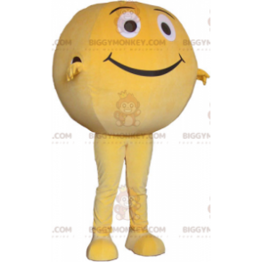 BIGGYMONKEY™ Grapefruit-Maskottchen-Kostüm mit Lächeln -