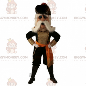 BIGGYMONKEY™ karakter mascotte kostuum - Kapitein 19e eeuw -