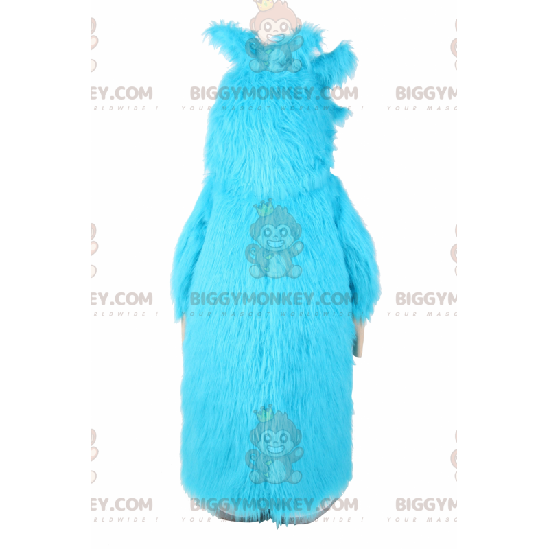 BIGGYMONKEY™ Character Mascot Costume - Lille blå monster -