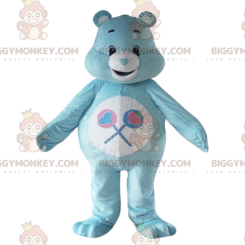 BIGGYMONKEY™ Costume da mascotte orso di peluche Formato L (175-180 CM)