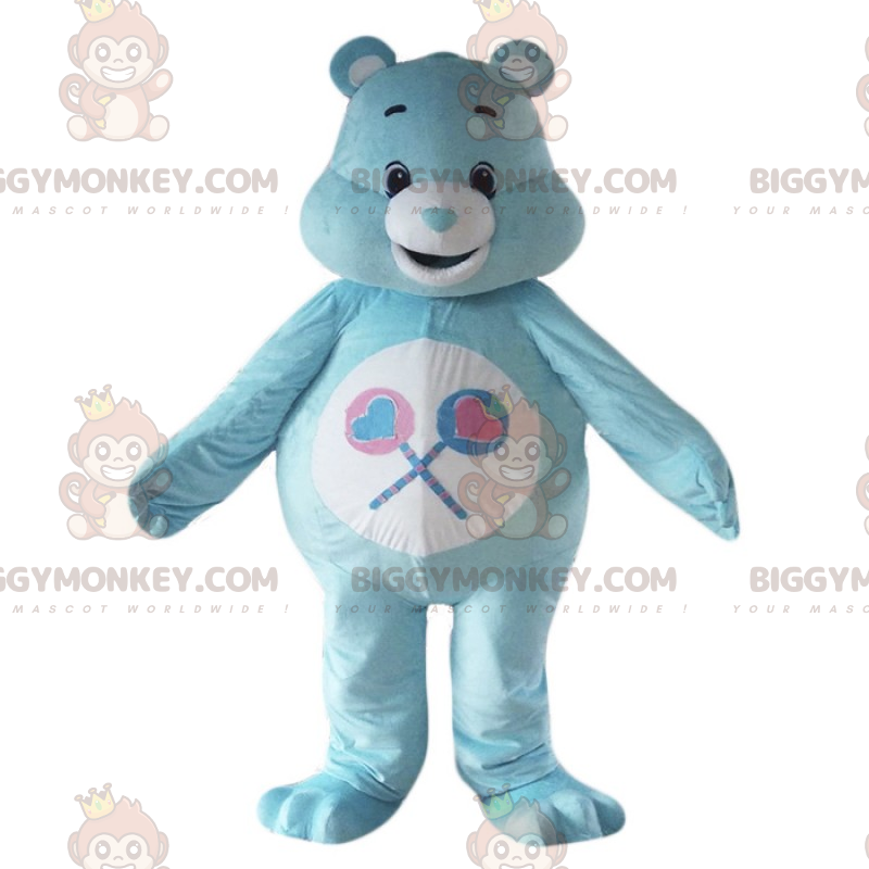 Kostým maskota medvěda BIGGYMONKEY™ péče o postavu -