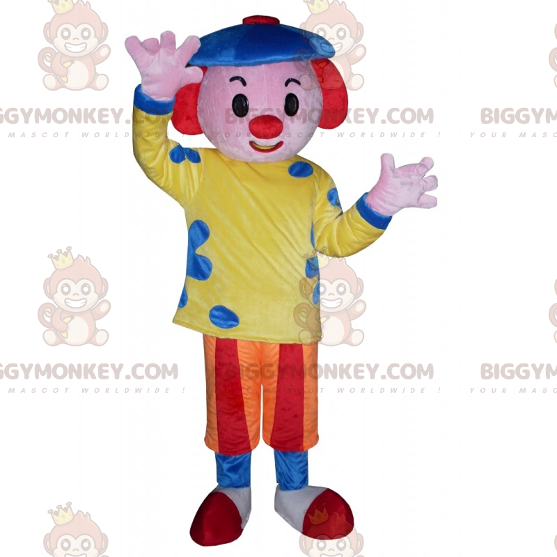 Costume de mascotte BIGGYMONKEY™ personnage de Cirque - Clown