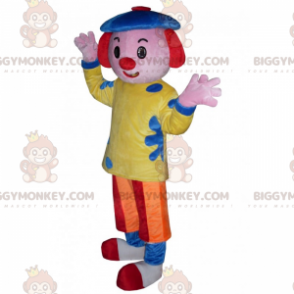 BIGGYMONKEY™ Disfraz de mascota Personaje de circo - Payaso con