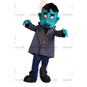 Frankenstein-Charakter BIGGYMONKEY™ Maskottchen-Kostüm -