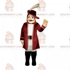 Costume de mascotte BIGGYMONKEY™ personnage de la Renaissance -