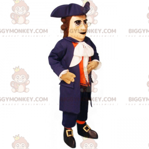 BIGGYMONKEY™ mascottekostuum Renaissance personage - blauwe