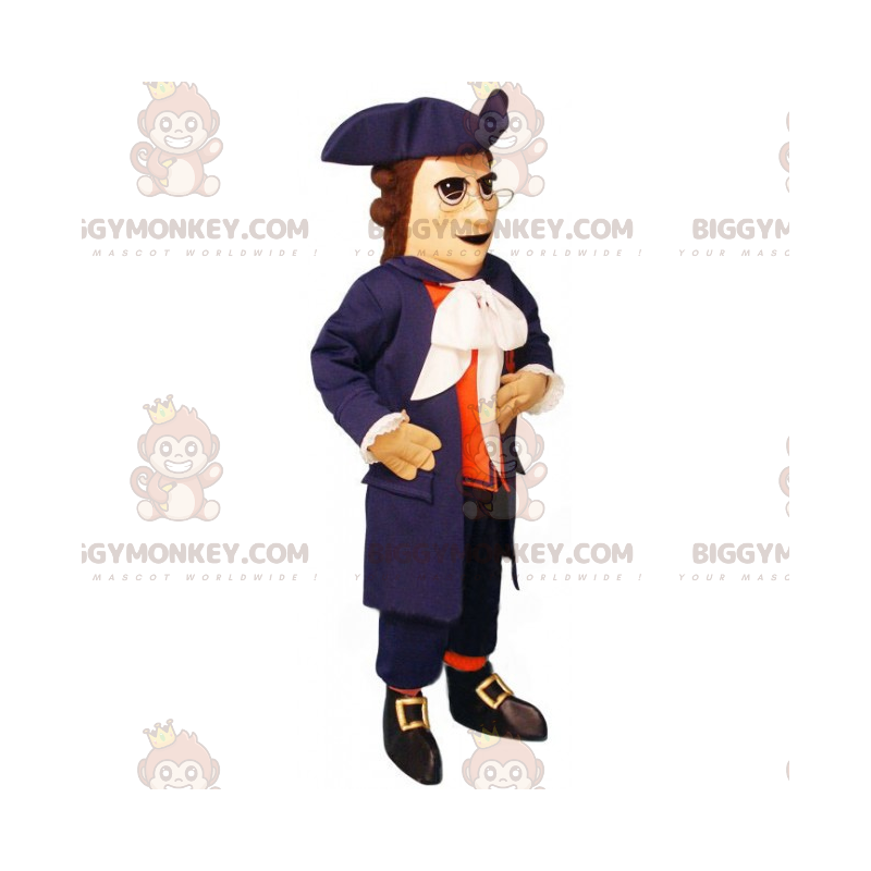 Costume de mascotte BIGGYMONKEY™ personnage de la renaissance -