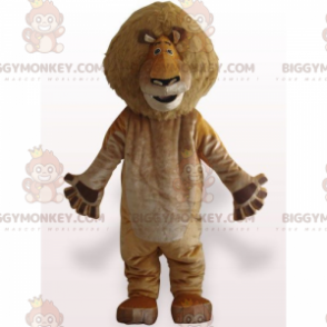 Madagascar-personage BIGGYMONKEY™-mascottekostuum - Alex -