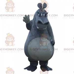 Madagaskar-karaktär BIGGYMONKEY™ Maskotdräkt - Gloria -