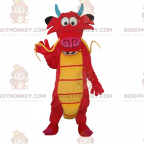BIGGYMONKEY™ Mulan-Charakter-Maskottchen-Kostüm – Mushu -